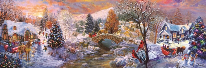 Eurographics Panoramatické puzzle Jedeme k babičke 1000 dielikov