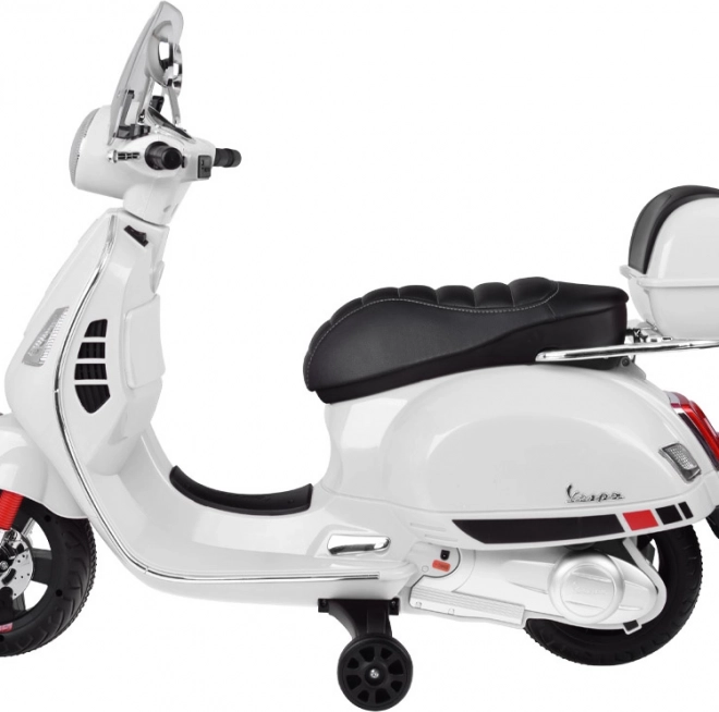 Elektrický skúter Vespa GTS Super pre deti – Biela