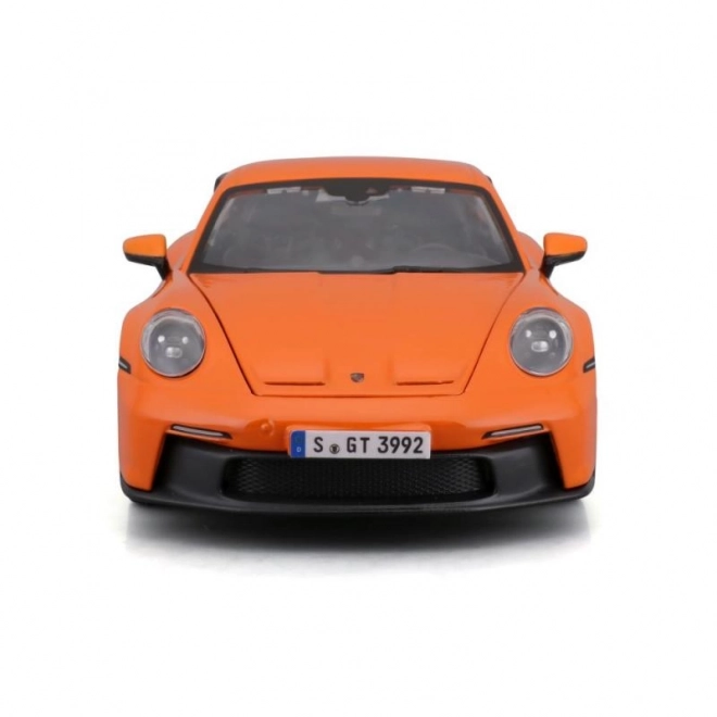 Bburago model Porsche 911 GT3 oranžový