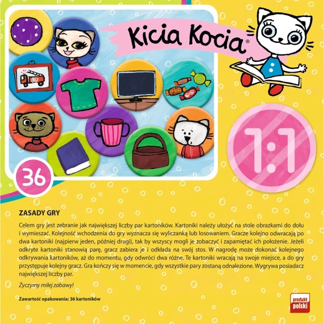 Hra Memos Kicia Kocia