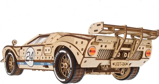 Ugears 3D drevené mechanické puzzle Endurance Racer
