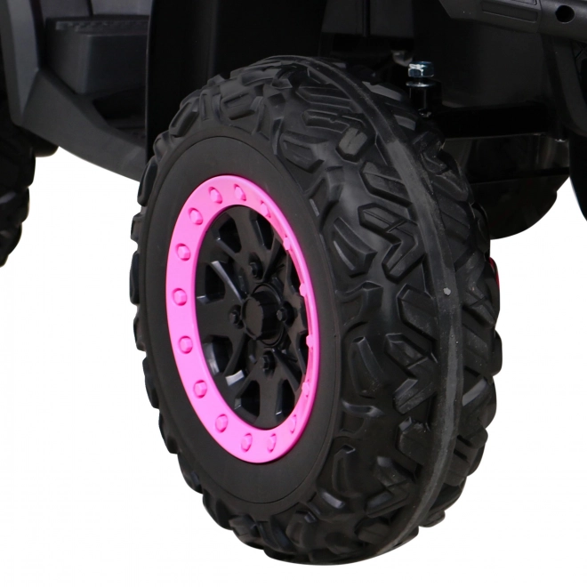 Štvorkolka XT-Speed pre deti Ružová + 4x4 + EVA + Pomalý štart + Rádio MP3 + LED dióda