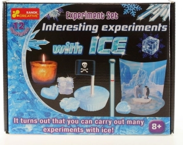 Zaujímavé experimenty s ľadom – vedecká sada pre deti