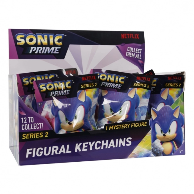 Sonic figúrka - prívesok na kľúče