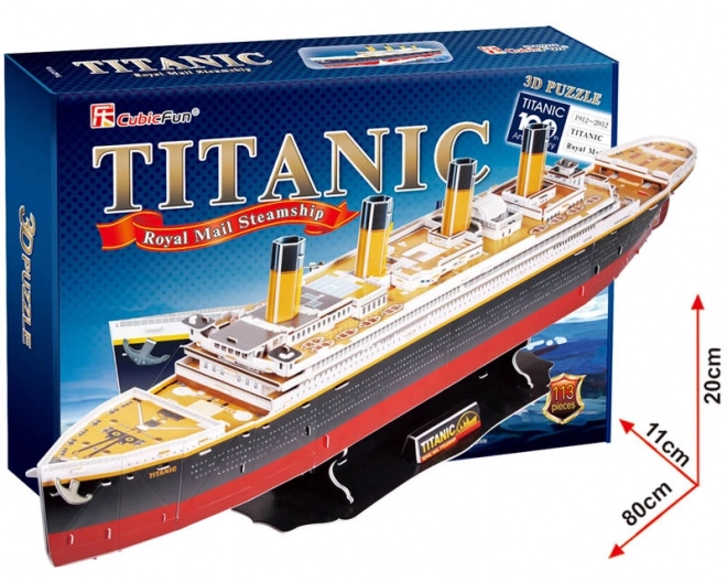 Titanic Veľký 3D Puzzle