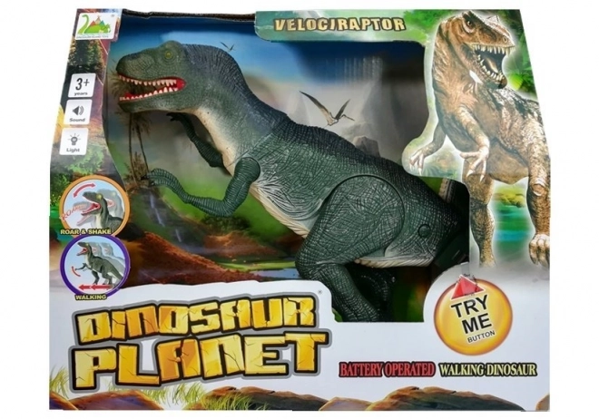 Interaktívny dinosaurus Velociraptor