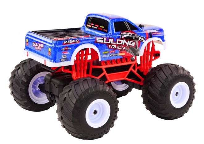 Auto na diaľkové ovládanie 2.4G RC monster truck modrý