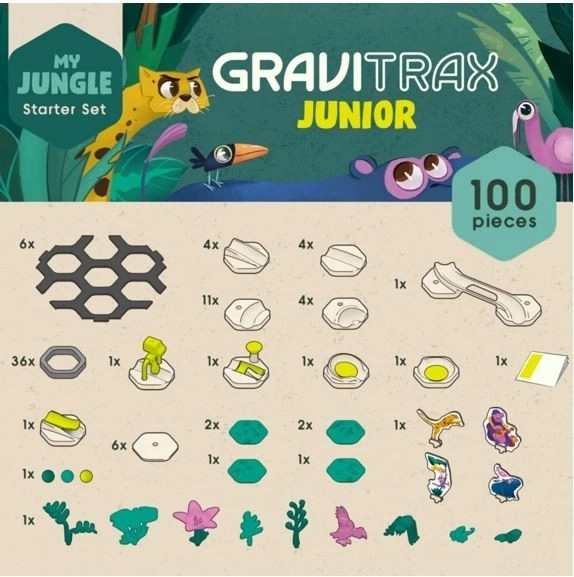 GraviTrax Junior štartovacia sada džungľa