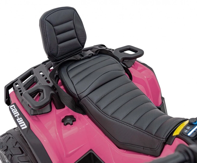 Ružová štvorkolka Can-Am Outlander ATV