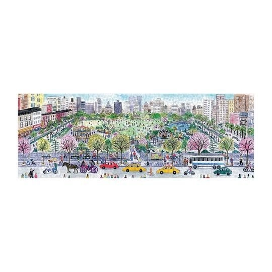 Panoramatické puzzle mesto 1000 dielikov