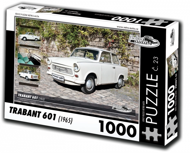 Puzzle Retro autá Trabant 601 (1965) 1000 dielikov