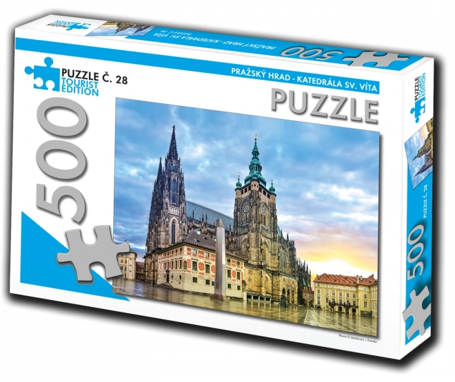 Puzzle katedrála sv. Víta Praha turistická edícia