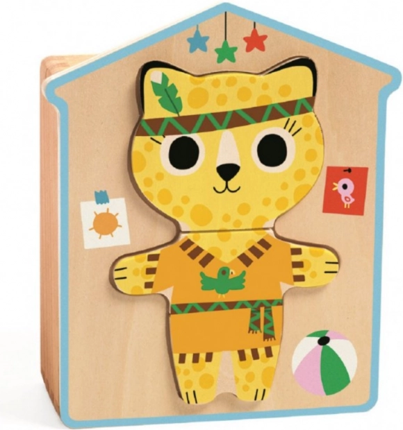 Puzzle Veselé mačičky od Djeco