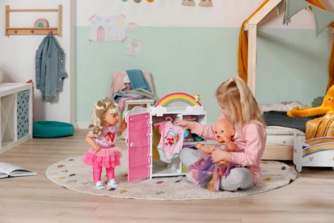 Duhová skriňa pre bábiku BABY born