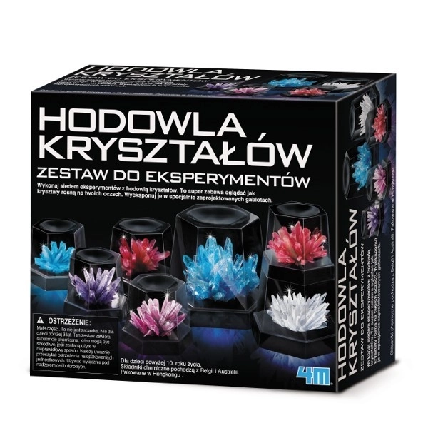 Súprava na pestovanie kryštálov Crystal Combo