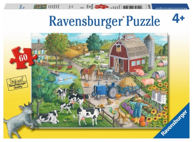 Ravensburger Puzzle Doma na farme