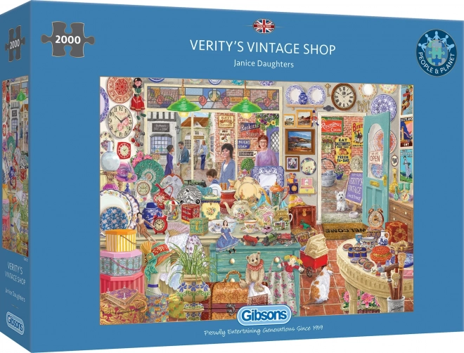 Gibsons Puzzle Veritino Starožitnictvo 2000 Dielikov