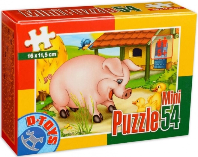 Puzzle Ovečka 54 dielikov