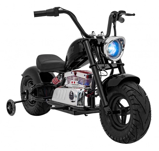 Chopper Warrior Motocykel čierny