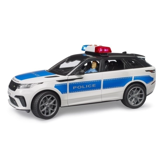 Bruder Policajné Auto Range Rover Velar