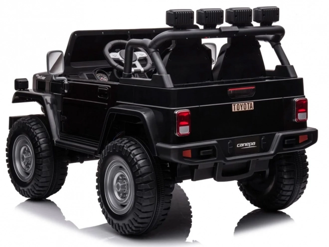 Detské elektrické auto Toyota Land Cruiser – Čierna