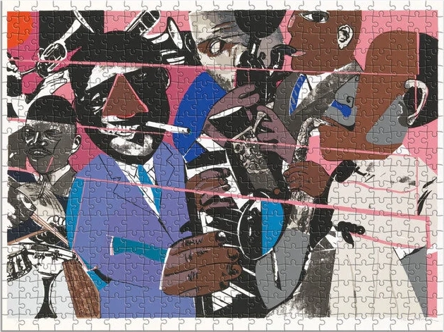 Obojstranné puzzle Romare Bearden x DreamYard