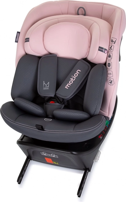 Autosedačka Chipolino Motion i-Size Isofix 360 Flamingo