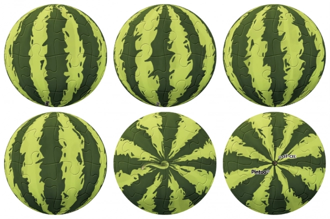 Puzzle kľúčenka Vodný melón