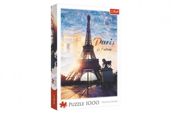 Puzzle Paríž za úsvitu 1000 dielikov