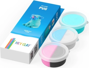 Hey Clay Plastelína Figúrka Pes Mops
