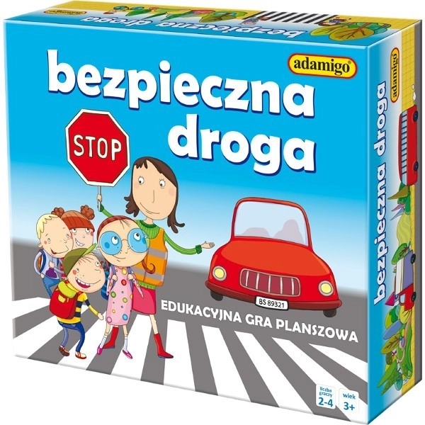 Bezpečná cesta - vzdelávacia stolová hra pre deti