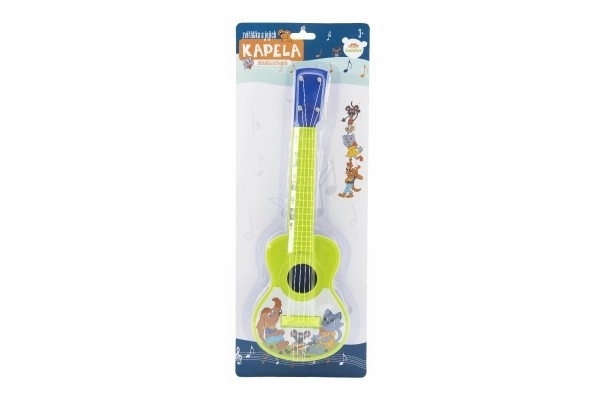 Plastové ukulele Zvieratká a ich kapela