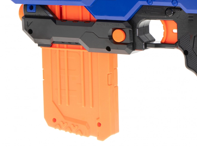 Guľomet na penové šípky NERF + zásobník + 3 terče + 48 šípok