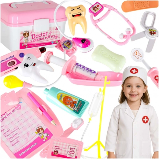 Kufrík plný doplnkov pre lekára aj zubára