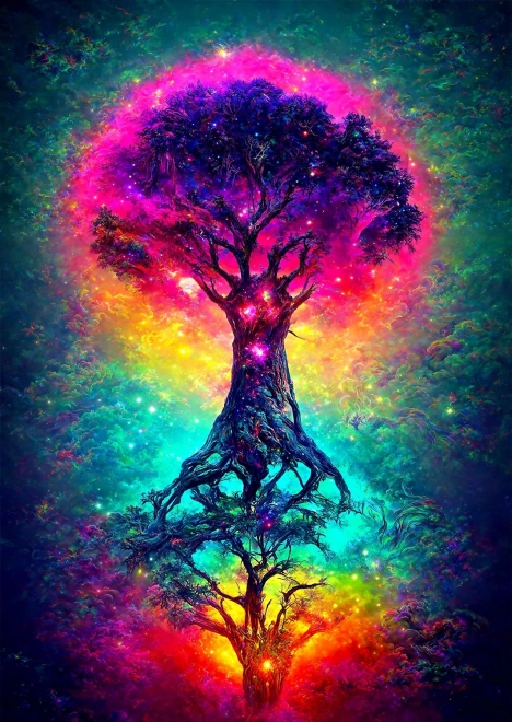 Puzzle Strom vesmíru 1000 dielikov