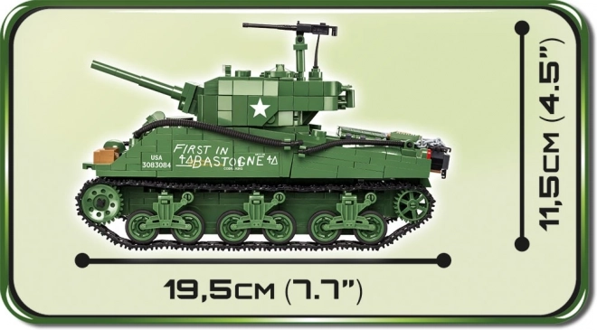 Cobi kocky tank Sherman Jumbo