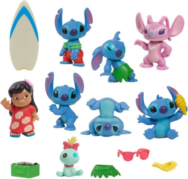 Set figúrok Stitch Deluxe