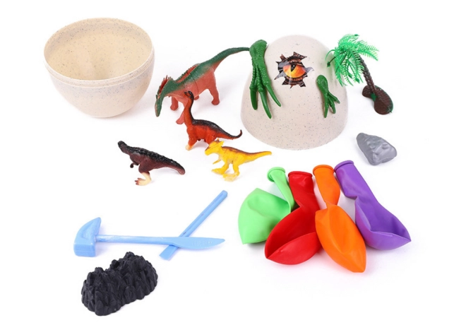 Vytvor si ľadové vajcia s dinosaurami