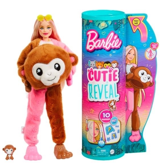 Bábika Barbie Cutie Reveal Mačička