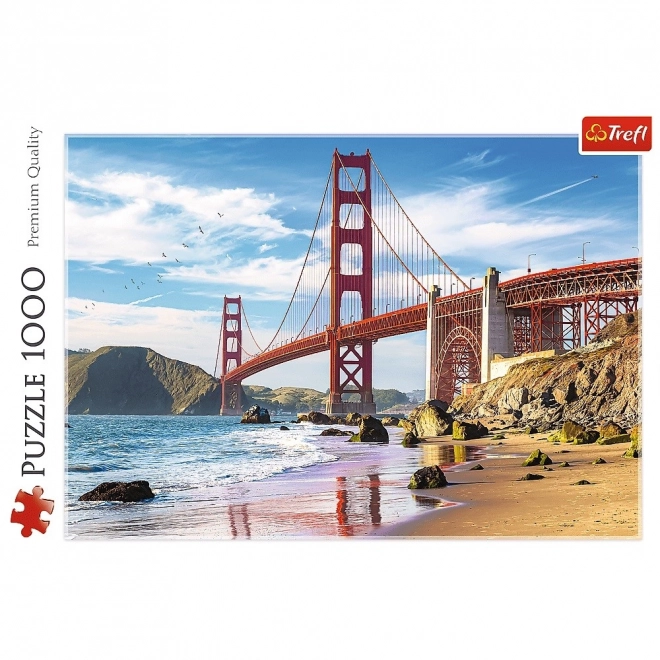 Puzzle Zlatá Brána, San Francisco 1000 Dielikov