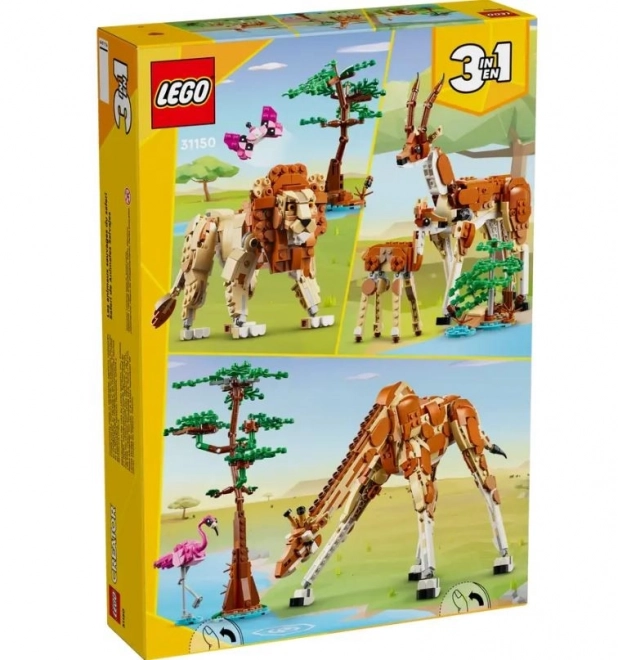 Lego Creator Divoké zvieratá zo safari