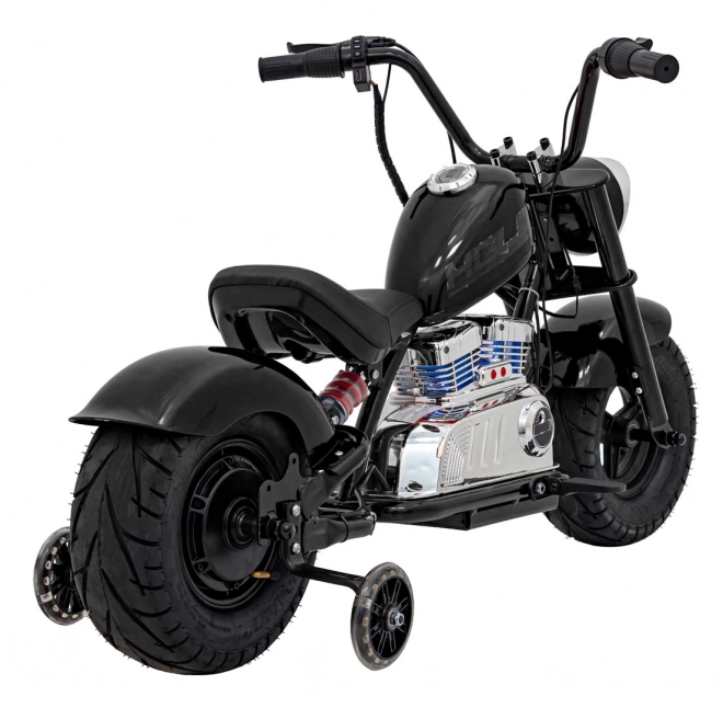 Chopper Warrior Motocykel čierny
