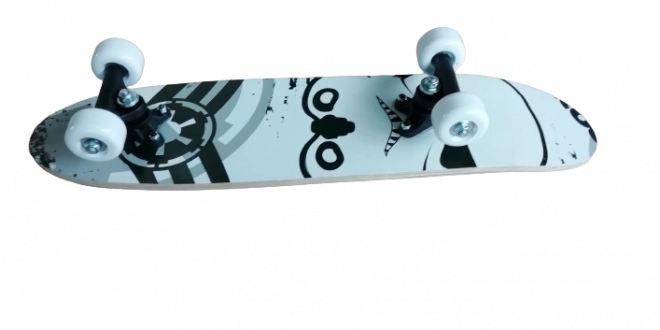 Detský skateboard UNISON Black White