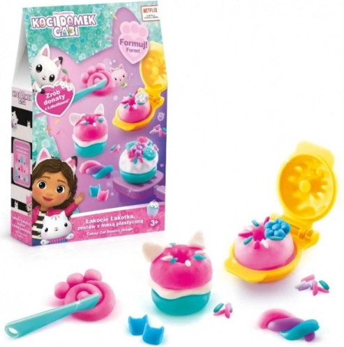 Stavebnica s plastelínou Gabi's Cat's House - Candy Loafers