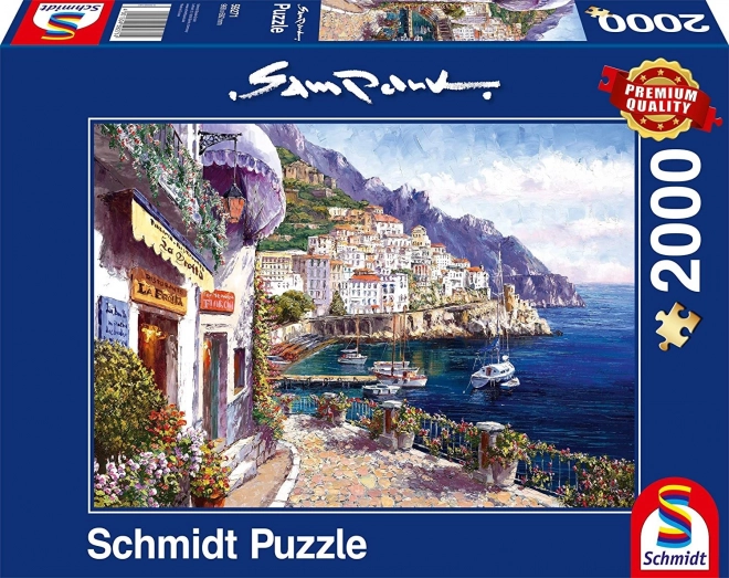 Puzzle popoludnie v Amalfi 2000 dielikov