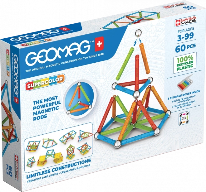 Geomag Supercolor 60 dielikov