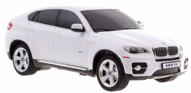 Rastar zábavný SUV model BMW X6 biele - diaľkovo ovládané auto