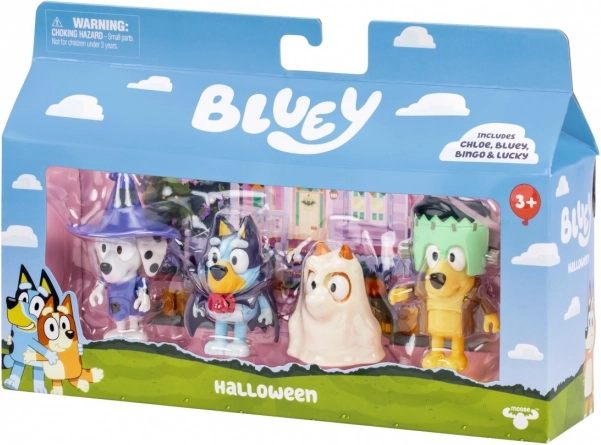 Figúrky Bluey - Bál v Prestrojení 4-pack