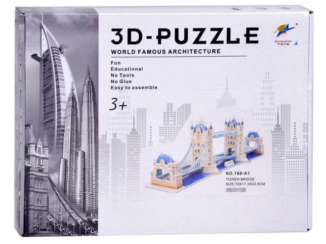 Puzzle 3D Tower Bridge Londýn