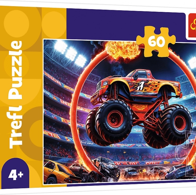Puzzle Monster Truck 60 dielikov